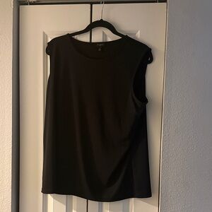 Talbots Elegant Black Sleeveless Top